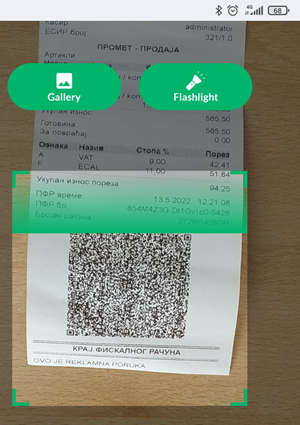 Čitanje QR koda Čitanje QR koda